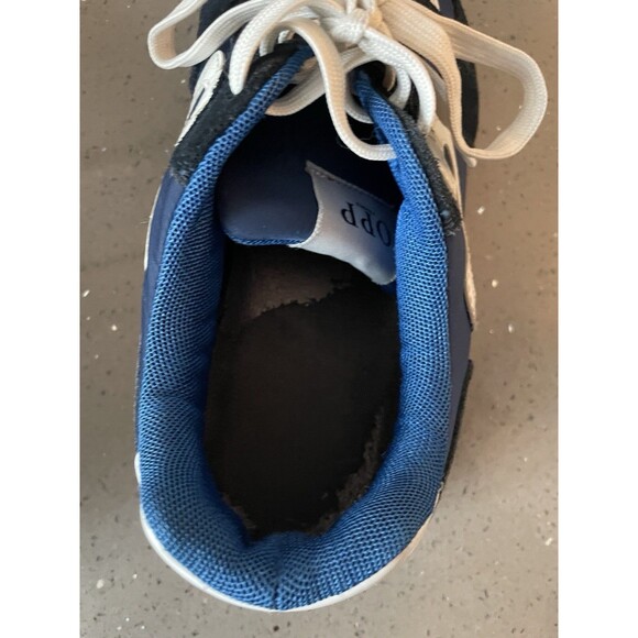 OPP 0S173168 French Navy Blue Orange Sneakers Men Size 10.5 main image 6